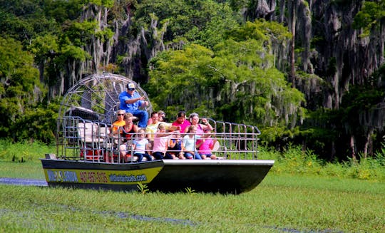 Everglades-tour van een uur met een moerasboot