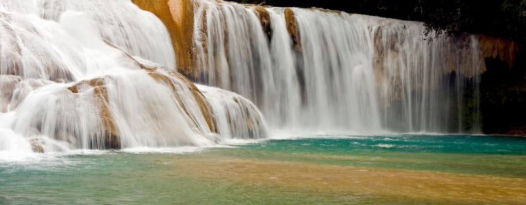 Agua Azul and Misol-Ha waterfalls full-day trip from Palenque
