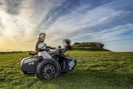 Half-day D-Day tour by vintage sidecar