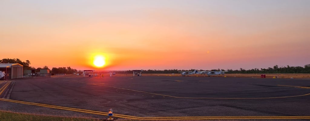 1-hour Kakadu sunset flight from Jabiru
