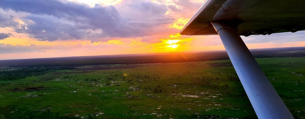 Vol d'une heure au coucher du soleil à Kakadu depuis Cooinda