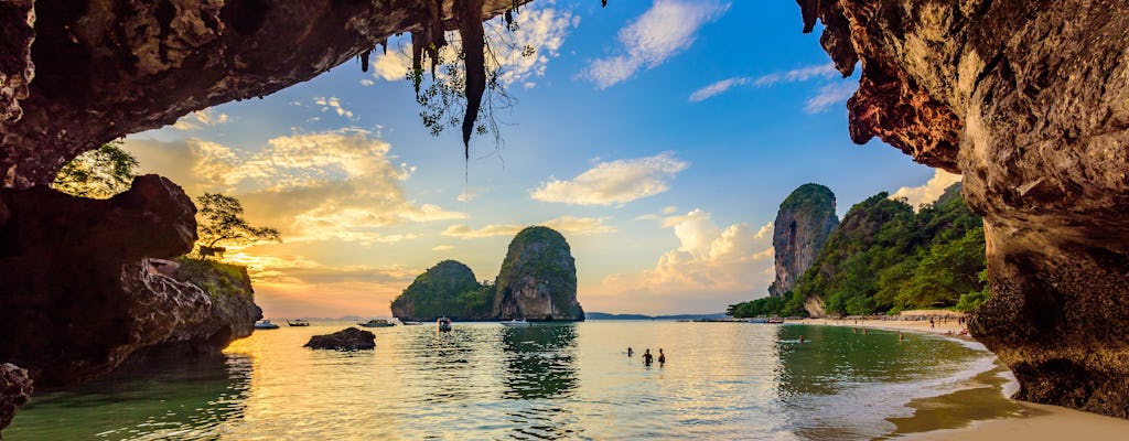Romantic sunset cruise with seafood dinner from Krabi