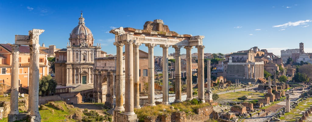 Tour pelo Monte Palatino e Fórum Romano