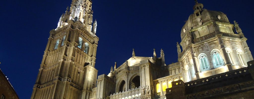 Toledo night tour with wine and tapas from Madrid