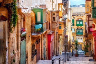 Excursão a pé pela comida de rua e cultura de Valletta
