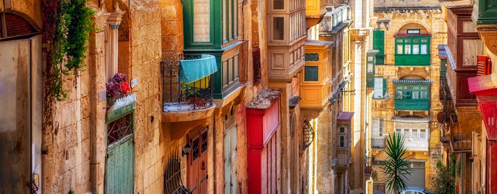 Passeio a pé pela comida de rua e cultura de Valletta