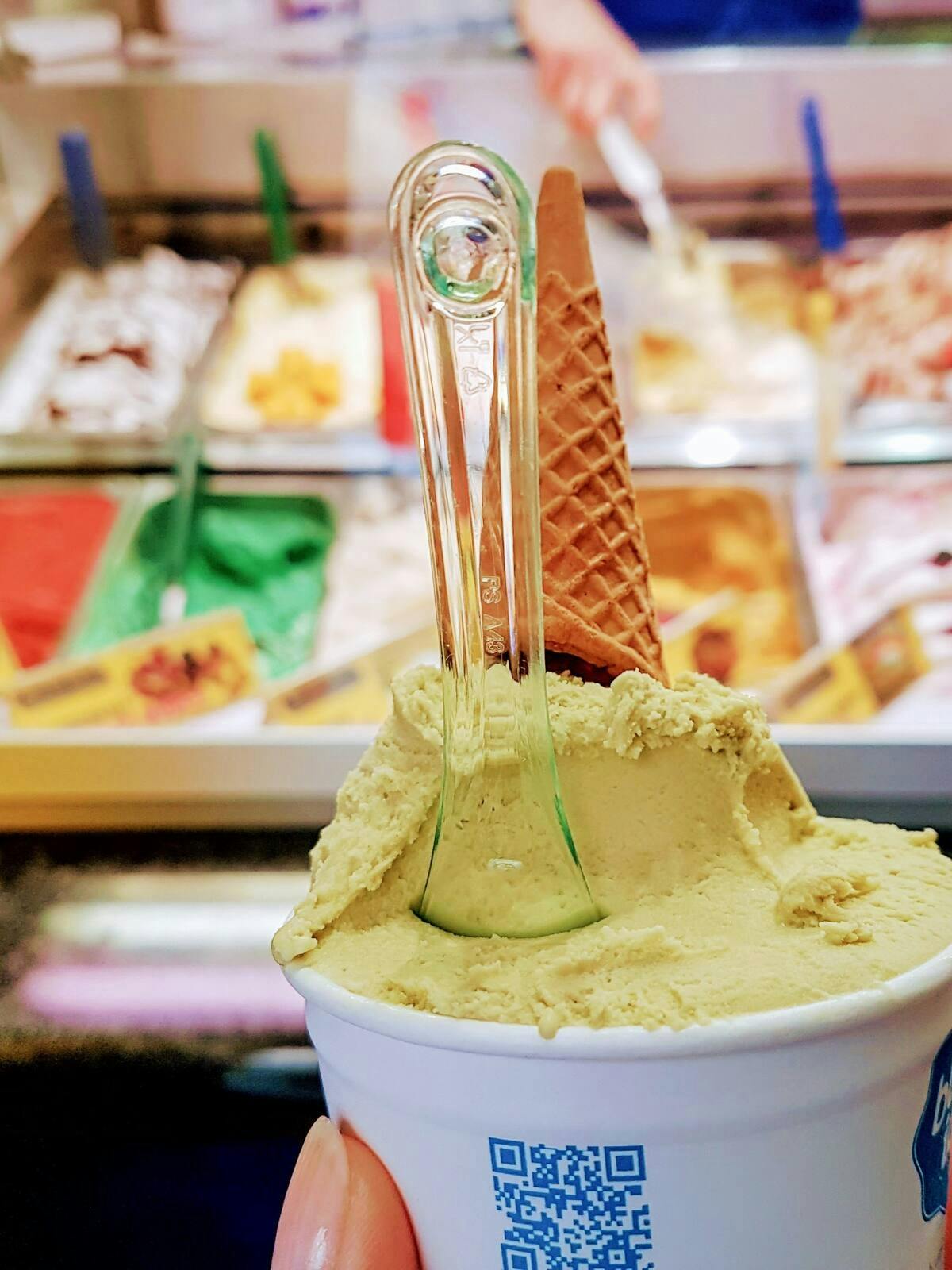 Clase de helado de Roma con degustación.