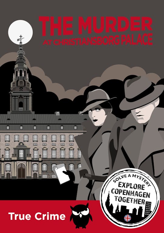 Esperienza autoguidata del mistero dell'omicidio al Palazzo di Christiansborg
