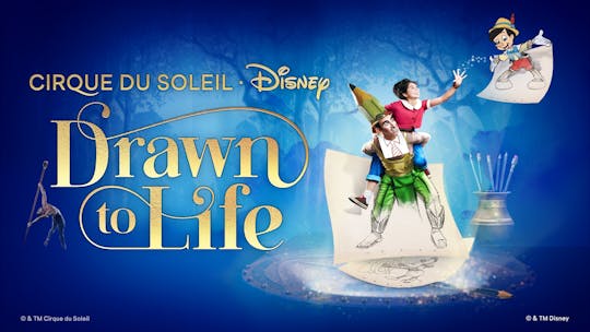 Tickets voor Drawn to Life, gepresenteerd door Cirque du Soleil en Disney