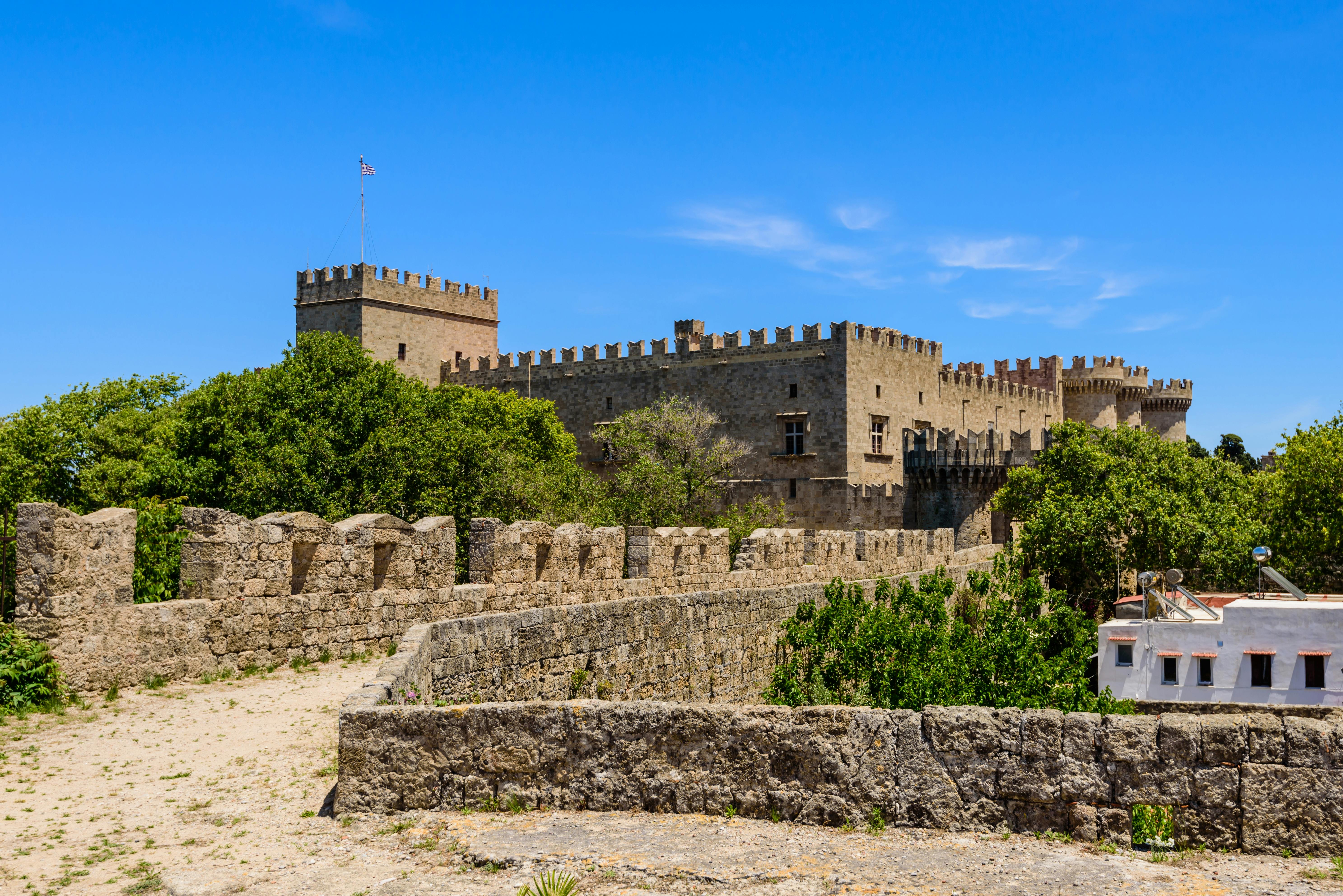 Rhodes Private Walking Tour, Grand Master Palace & Old Town Stroll