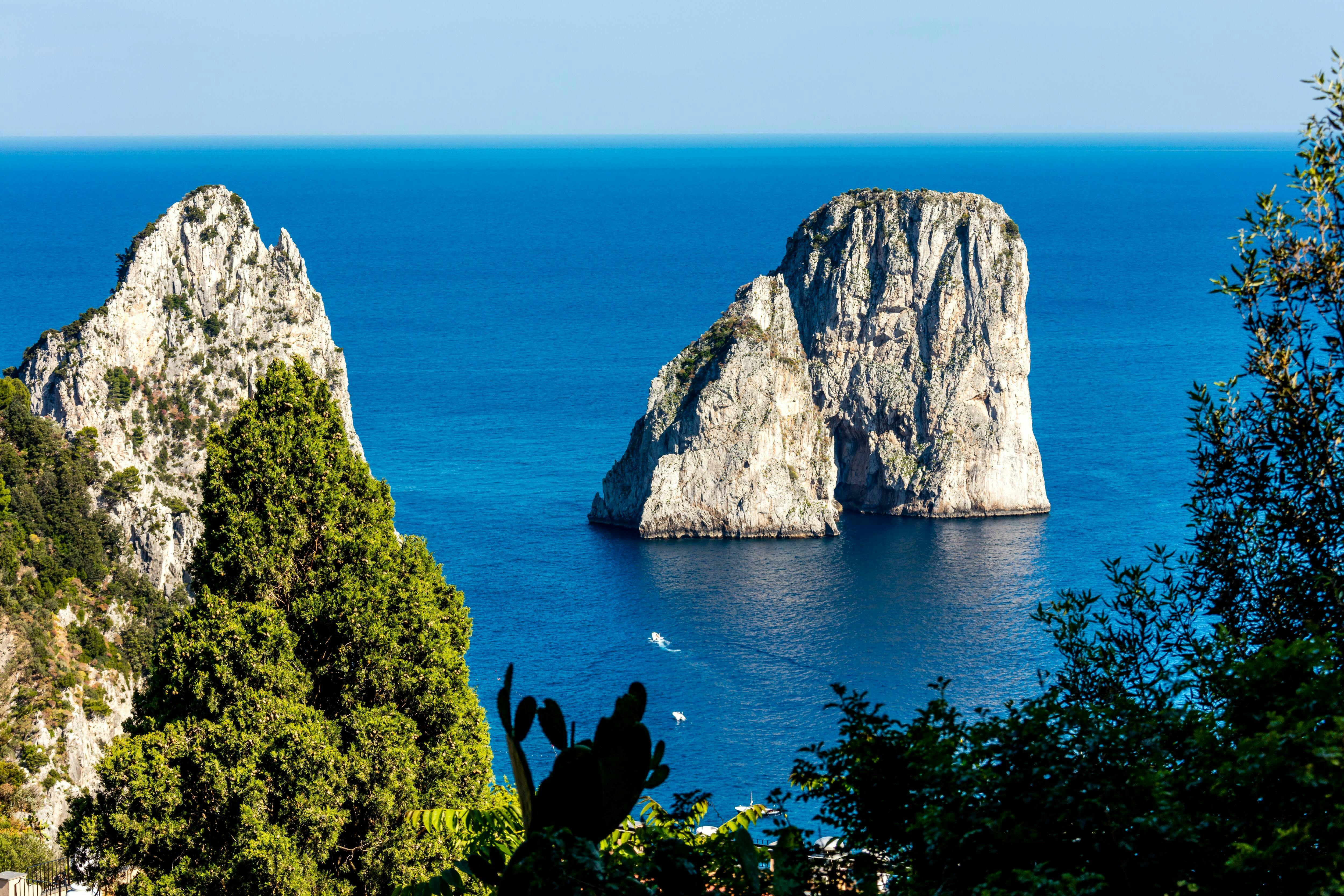 Capri & Anacapri from Amalfi Coast