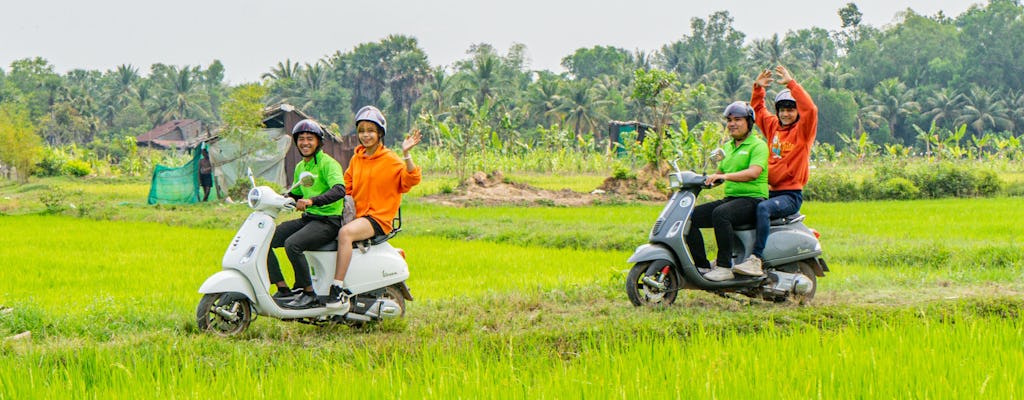Tour de aventura por el campo de Siem Reap en Vespa