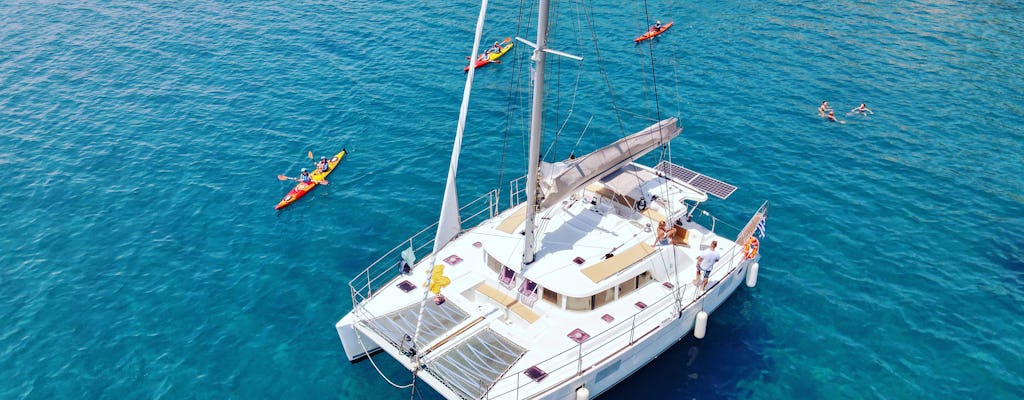 Catamaran private cruise in Rhodes
