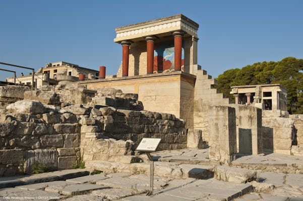 Visite privée accessible d'une demi-journée à Héraklion et Knossos