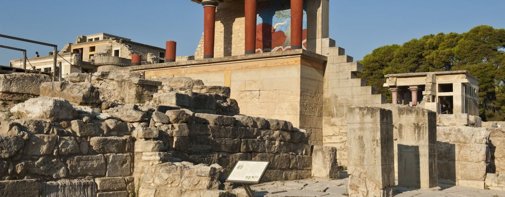 Tour privato accessibile di mezza giornata a Heraklion e Cnosso
