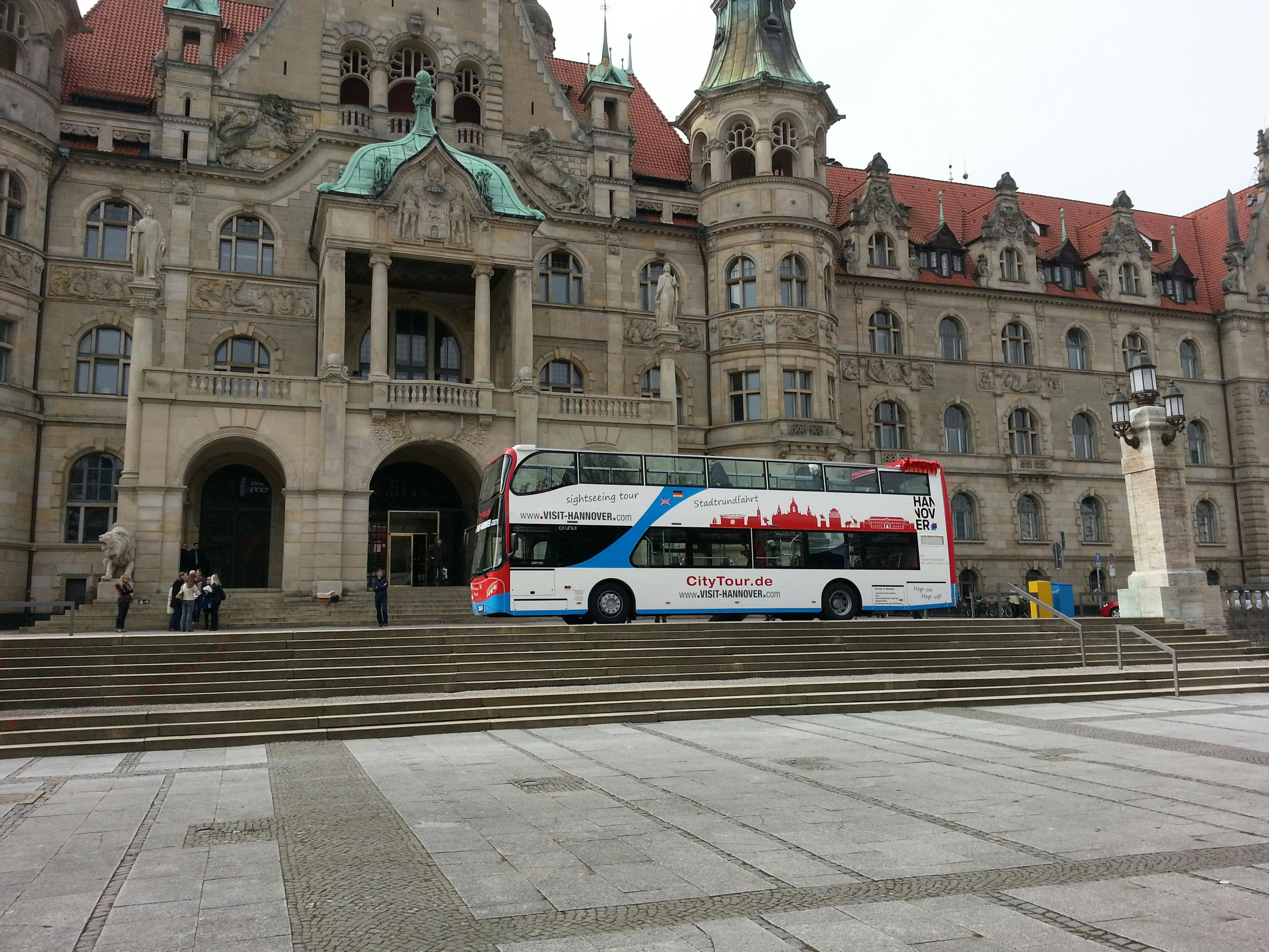 Excursão de ônibus hop-on hop-off de 24 horas em Hannover