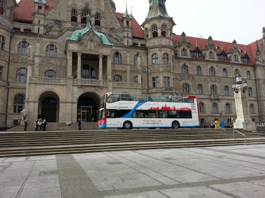 24-uurs hop-on, hop-off-bustour door Hannover