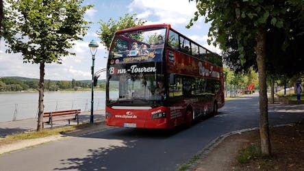 24-hour Bonn & Bad Godesberg big hop-on hop-off bus tour