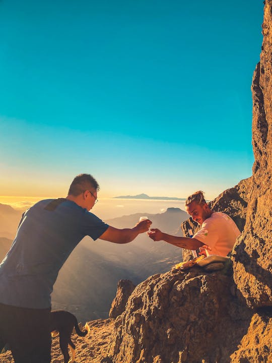 Tour del vulcano di un'intera giornata a Gran Canaria con degustazione di vini e formaggi