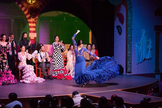 Spectacle de flamenco au Tablao Palacio Andaluz avec dîner de tapas de cuisine andalouse