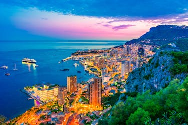 Visite privée de jour en nuit d’Eze et de Monaco au départ de Nice