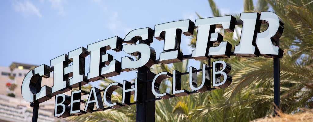 Paquete VIP Chester Beach Club para 2 invitados