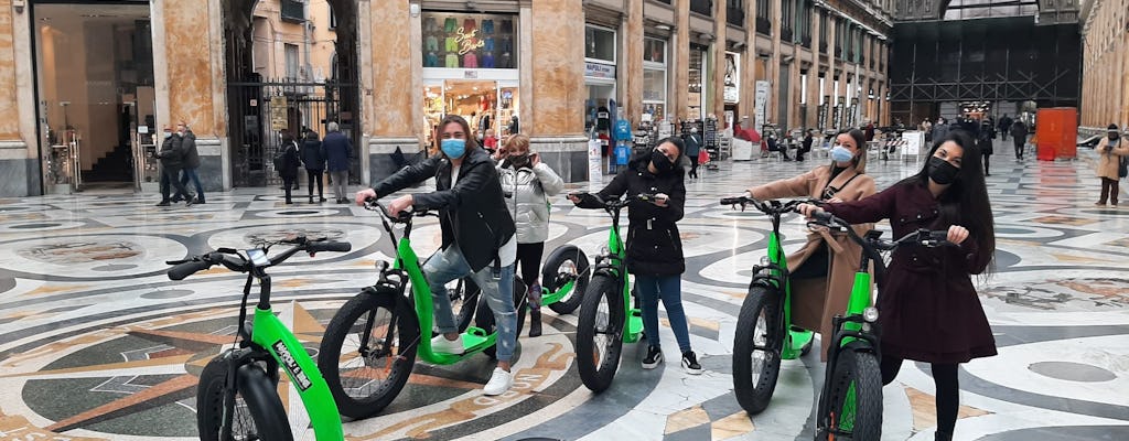 Recorrido por la ciudad de Nápoles en patinete modelo FAT