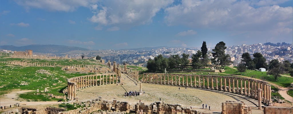 Tour privato di un giorno a Jerash e Ajloun da Amman