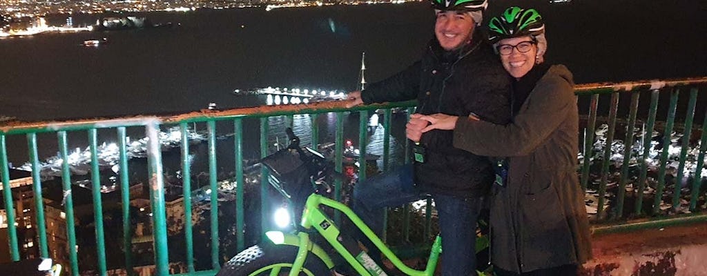 E-Bike-Tour durch Neapel bei Nacht