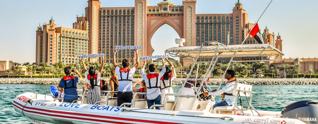 Dubais Atlantis Panorama-Bootstour