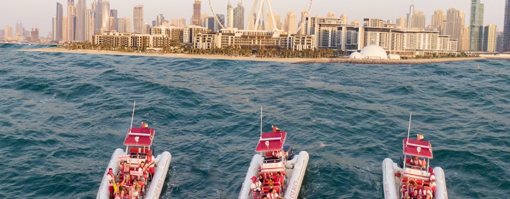 Wycieczka łodzią po panoramie Dubai Marina