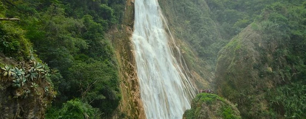 Excursão guiada às cachoeiras El Chiflon e ao Parque Nacional dos Lagos Montebello saindo de Tuxtla Gutiérrez