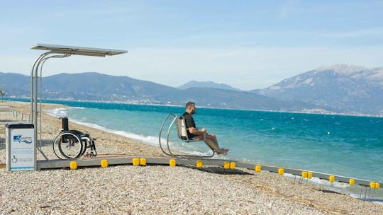 Barrier-free beach experience at Athens Riviera