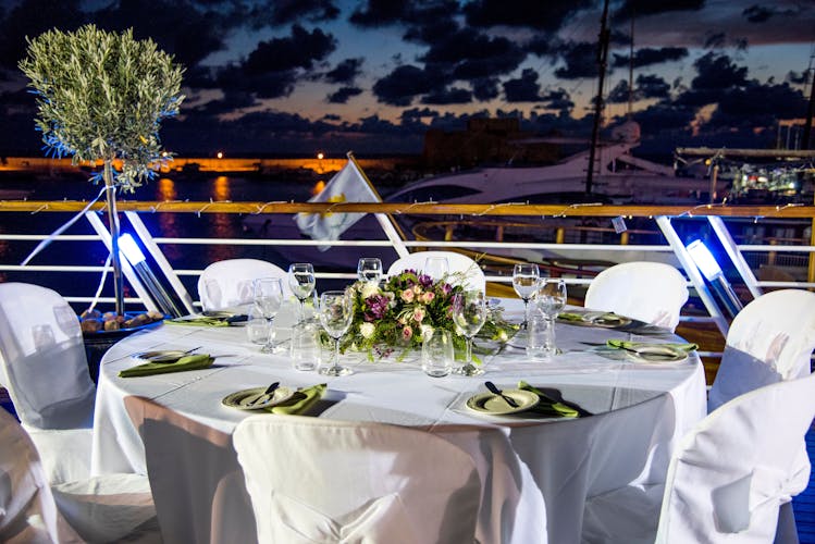 Paphos Dinner and Fireworks Cruise Ticket