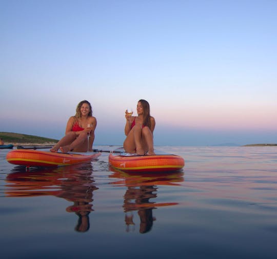 SUP sunset tour with wine