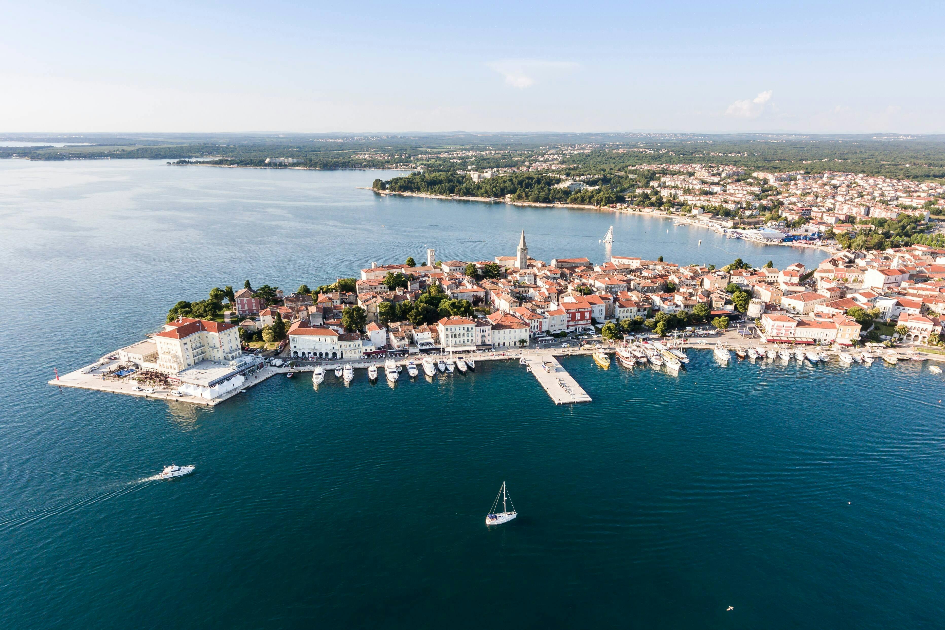 Antiikin Istrian kierros Pulasta sisältäen Balen, Rovinjin ja Porečin