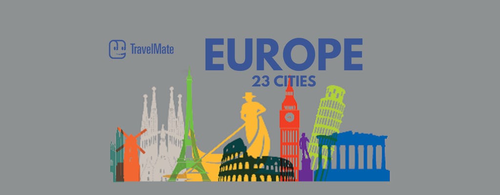 Audioguía de Europa con la aplicación TravelMate