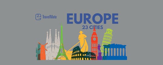 Europe audio guide with TravelMate app