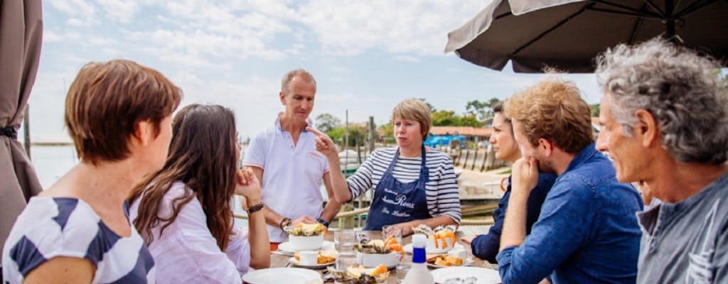 Tour gastronómico de ostras en el pueblo de Cap Ferret