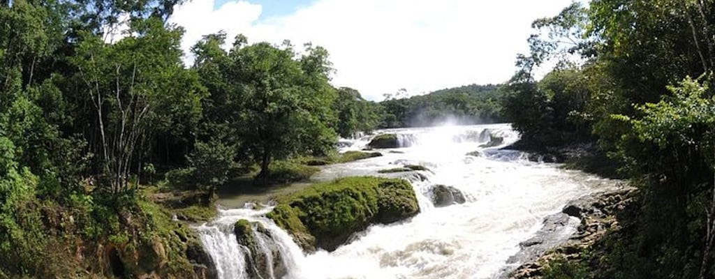 Las Nubes-watervallen en rondleiding door Comitán Tuxtla Gutiérrez of San Cristóbal de las Casas