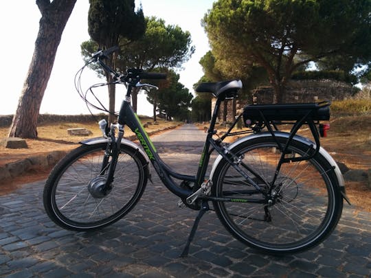 Alquiler diario de E-Bike para explorar el parque Appia Antica