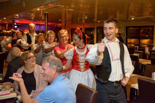 Drinks and Folk Show Budapest Danube Cruise