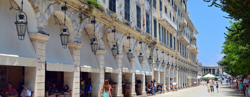 Excursión accesible a la ciudad de Corfú y Achilleion