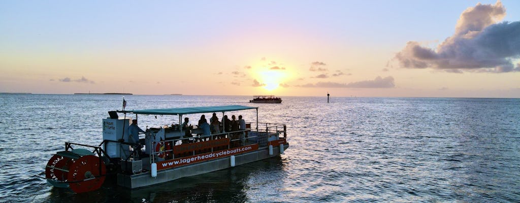 Fort Myers beach sunset cycleboat party cruise