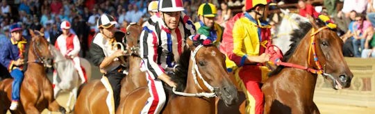 Viagem diurna ao Palio de Siena com jantar e bebidas saindo de Florença
