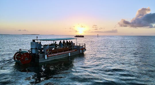 Partyboot-cruise bij zonsondergang in Key West
