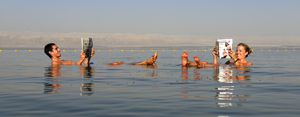 Tour panoramico di Wadi Al Mujib e del Mar Morto da Aqaba