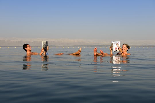 Wadi Al Mujib en Dode Zee panoramische tour vanuit Aqaba