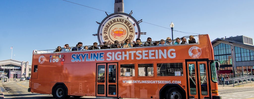 San Francisco double-decker bus city tour