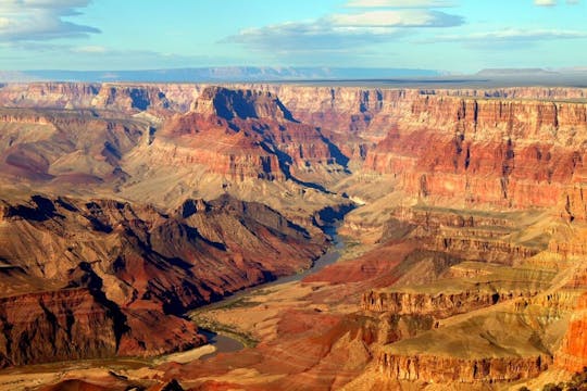 Wind dancer sunset helicopter tour over the Grand Canyon